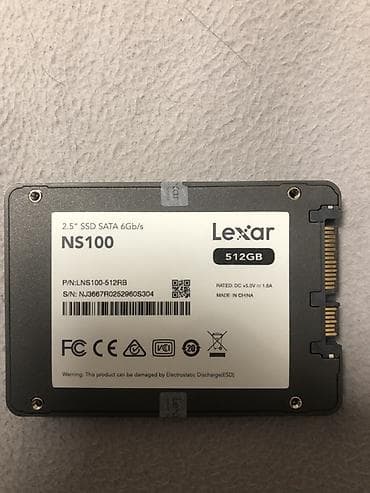 life network system: SSD-накопитель Lexar NS100 512GB - Форм-фактор: 2.5" - Интерфейс — 1