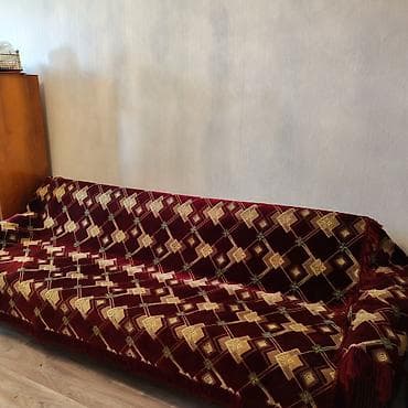 покрывало диван: Прямой диван, Б/у — 2