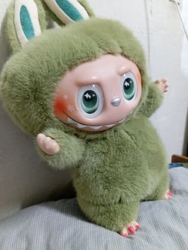 где можно купить обезьянку: Мягкая игрушка-кукла «Зелёный монстрик/кролик» - Забавный персонаж с — 7