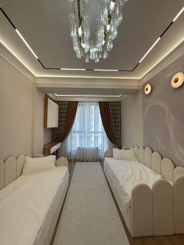 дом асанбай: 3 бөлмө, 112 кв. м, Элитка, 11 кабат, Дизайнердик ремонт — 14