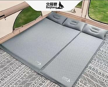 размер одеяло: Самонадувающийся туристический матрас BeiJiLang (двуспальный) В — 1