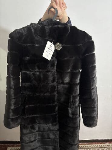 Паркет: Шуба, Альпака, Длинная модель, Китай, С капюшоном, XL — 5