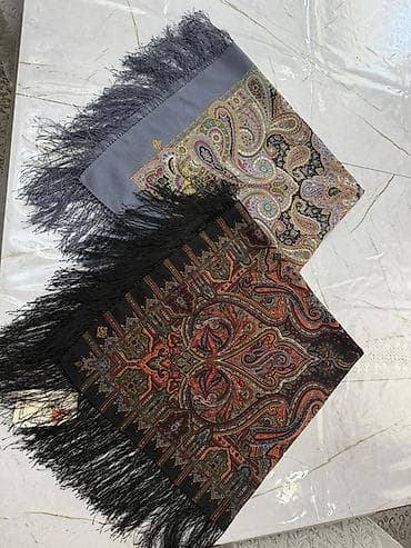 шарф осенний: Платки и шали с восточным/павлопосадским орнаментом - Формат — 6