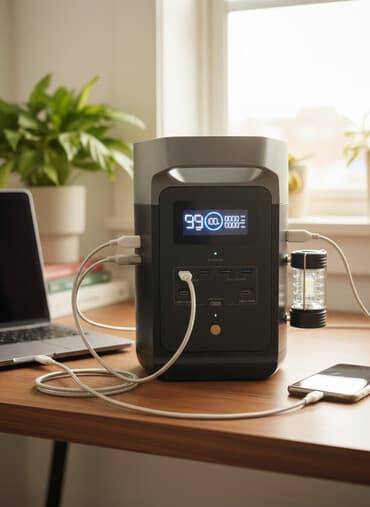 Очень нужная вещь при отключении электричества, абсолютно беззвучный