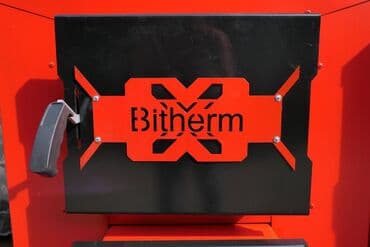 поповой отопление: Котел отопительный BITHERM 40 кВт, до 400 м2 полуавтоматический — 3
