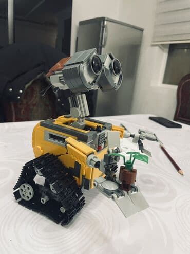 железный конструктор: Конструктор-робот WALL·E из кубиков - Детализированная модель — 2