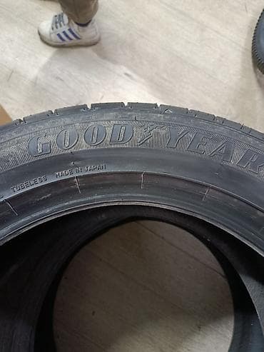 газ рама: Шины 225 / 55 / R 18, Лето, Б/у, 1 шт, Легковые, Япония, GoodYear — 4