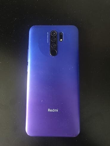led свет: Redmi, Redmi 9, Б/у, 64 ГБ, цвет - Фиолетовый, 2 SIM — 2