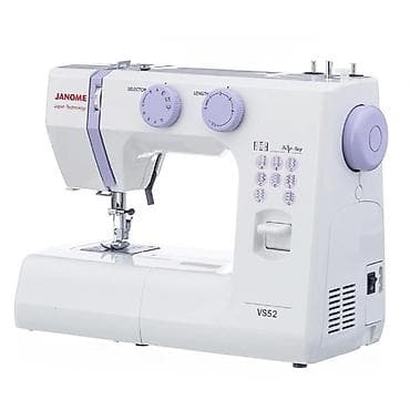 mag save: Швейная машина Janome, Механическая, Полуавтомат — 2