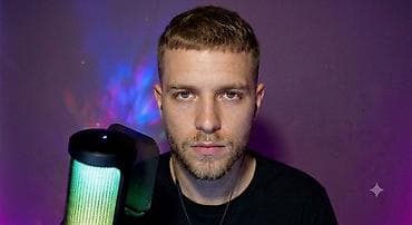 Аудиотехника: RGB-колонка с подсветкой и микрофоном для стримов/записей - — 4