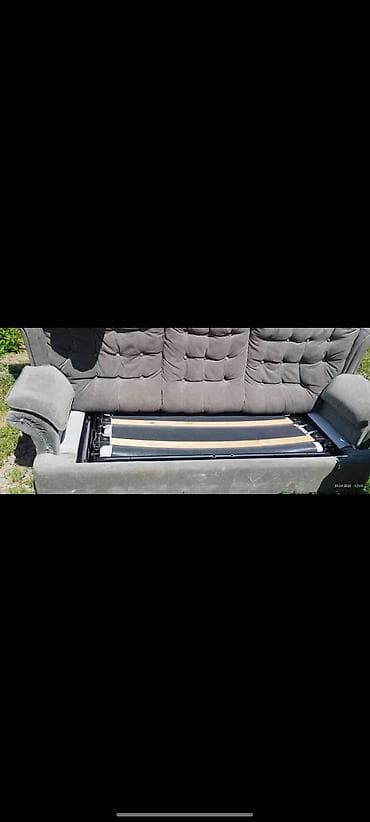 детские раскладные кровати: Двухъярусная детская кровать, ЛДСП, цвет - Голубой — 6