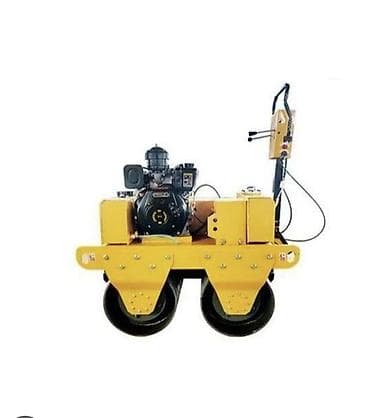 Оборудование для швейных цехов: Вибро каток Ручной двухвальцовый вибрационный каток Компактный — 7