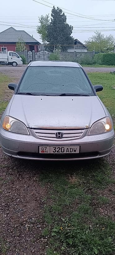 машина за 100: Honda Civic: 2000 г., 1.7 л, Автомат, Бензин, Седан — 2