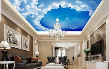 шпатель для натяжных потолков: Керме шыптар 3D потолоктор, Жылтырак, Жылтырабаган Демонтаждоо, Акысыз ченөө, Кепилдиги — 16