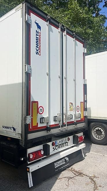 mini refrigerator: Рефрижераторный полуприцеп Schmitz Cargobull с установкой Carrier — 2