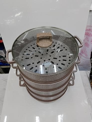 dinner table: Пароварка-кассероль многоярусная DaKeen - Конструкция: базовая — 2