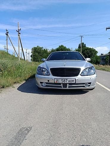 аренда bmw 5 series: Mercedes-Benz S-Class: 2001 г., 3.2 л, Автомат, Дизель, Седан — 1
