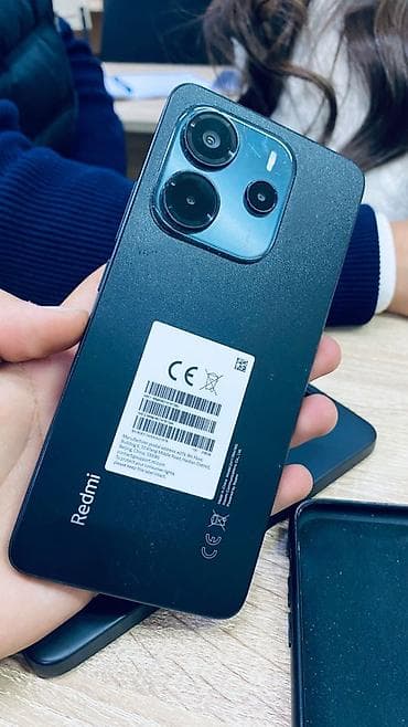 Redmi, Redmi Note 14, Новый, 256 ГБ, цвет - Черный, 2 SIM