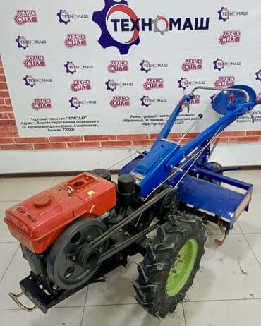 c 240: Дизельный мотоблок ZUBR 195NE от компании «Техномаш» Дизельный — 5
