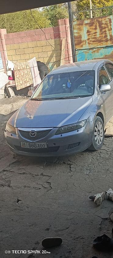 Mazda 6: 2003 г., 2 л, Кол менен иштөөчү, Бензин, Седан — 6