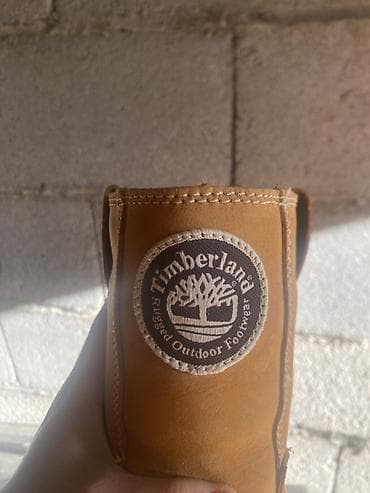 Мужские ботинки, 38.5, Timberland, Б/у, цвет - Желтый — 1