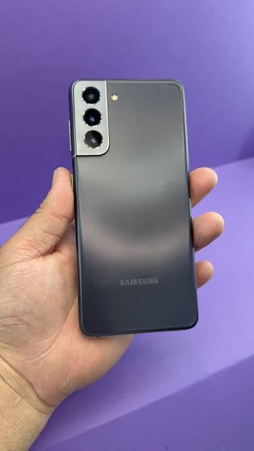 купить бу ноутбук в бишкеке: Samsung Galaxy S21, Б/у, 256 ГБ — 1