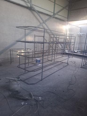 Для кафе, ресторанов: Металлические стеллажи/каркасы любой вид сварочный изделия полки — 1