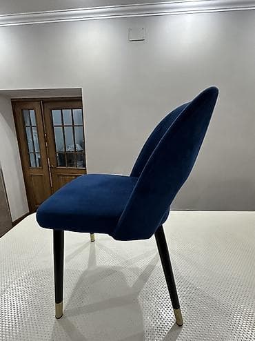 Промышленная химия: Стул для кухни, Новый, Другой материал, цвет - Синий — 3