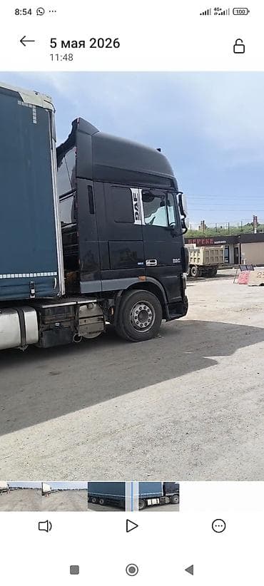 kukirin g2 pro max: Тягач, DAF, 2013 г., Тентованный — 2