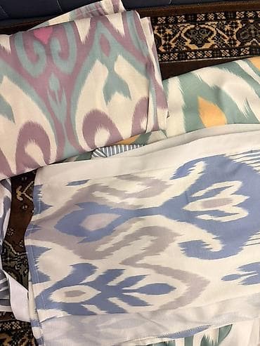 чапан чыптама: Кимоно-накидки с узбекским узором “икат” - Легкие накидки свободного — 3