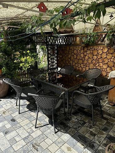 Бакча эмерек комплекти, Креслолор, Ротанг — 2