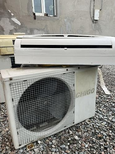 сплиты: Сплит-система, Chigo, Б/у, 30-35 м², Классический — 2