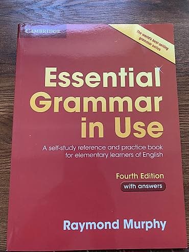 Спорт и отдых: Книга Essential Grammar in Use •Красная книга Мерфи: для начинающих — 1