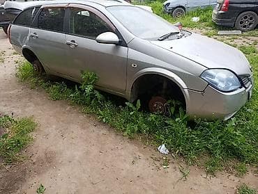 автомобиль daewoo nubira: Срочно срочно срочно !!!!! Nissan Primera P12 универсал, серебристый — 1