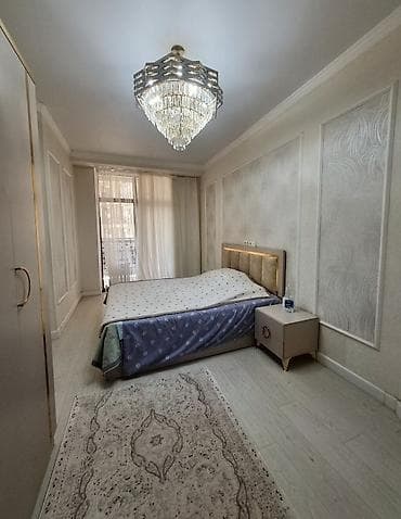 Продажа квартир: 2 комнаты, 57 м², Элитка, Асанбай мкр Элитка, 3 этаж, Косметический ремонт — 3