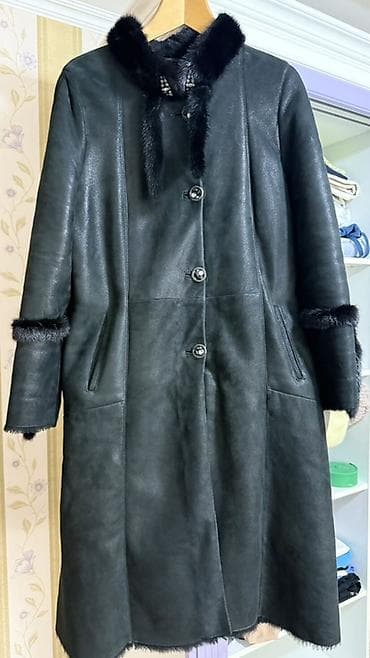 leather jacket: Длинная женская дубленка из натуральной турецкой кожи Брали в 2018 — 1