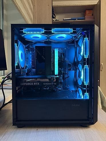 мощный комп: Компьютер, ядер - 6, ОЗУ 16 ГБ, Игровой, Б/у, Intel Core i5, NVIDIA GeForce RTX 4060, NVMe — 2