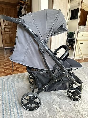 ходунки детские устойчивые: Коляска, Другой бренд, цвет - Серебристый, Новый, Самовывоз — 3