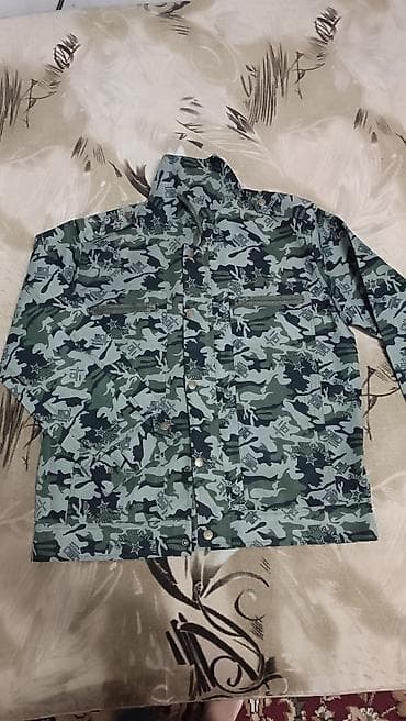 Мужская одежда: Куртка новая подростковая 500 с. размер 44-46 на человека с невысоким — 2