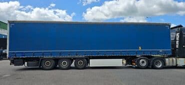 Прицеп, Krone, Шторный, от 12 т, Б/у