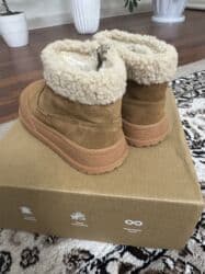 электро машинка для детей: Зимние сапоги, классного качества. Материал замш, внутри овечья — 3