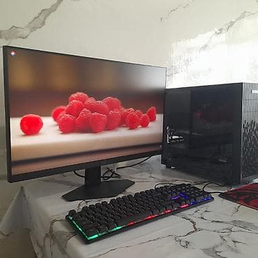 аренда пк: Компьютер, ядер - 6, ОЗУ 16 ГБ, Игровой, Б/у, AMD Ryzen 5, AMD Radeon RX 580, HDD + SSD — 1