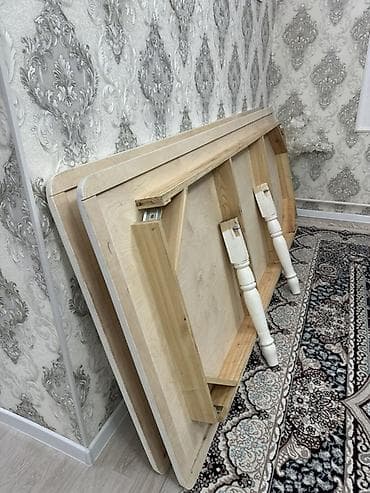 Стол трансформер Для зала, Раскладной стол, цвет - Белый — 3