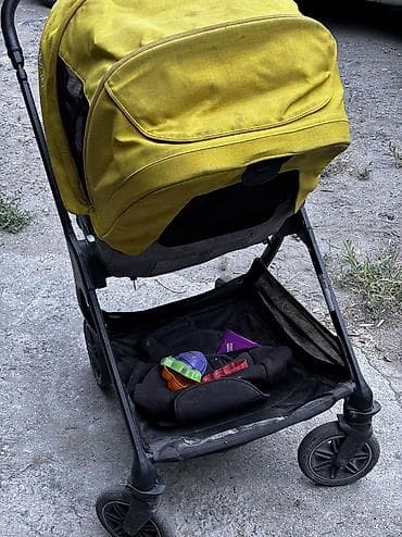 nuna triv: Коляска, Nuna, цвет - Желтый, Б/у, Самовывоз — 4