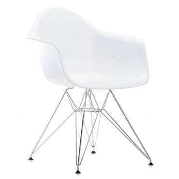 купить офисный стол бу: Кресло Eames (хромированные опоры) 82х64х61 белый Грузоподъемность до — 1