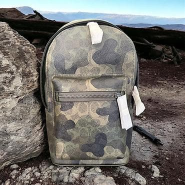 Мужская сумка COACH Размеры: 19.7 × 33 × 8.3 см Материалы: покрытый