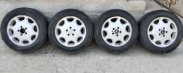 диск w210: Дөңгөлөктөр монтажда 215 / 60 / R 16, All-season, Колдонулган, Комплект, Жеңил унаалар, Куйма, тешиктери - 5 — 1