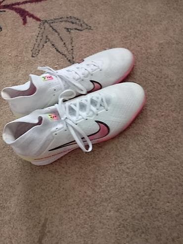 Кроссовки и спортивная обувь: Мужские кроссовки, 41, Nike, Б/у, цвет - Розовый — 3