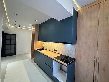 Батирлер: 1 бөлмө, 43 м², Асанбай мкр Элитка, 7 кабат, Евро оңдоо — 10