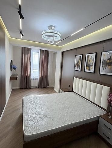 Недвижимость: 2 комнаты, 58 м², Элитка, Пишпек Элитка, 11 этаж, Дизайнерский ремонт — 1